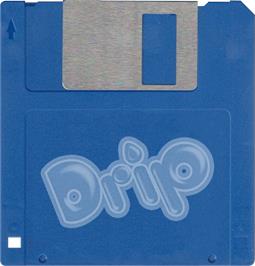 Cartridge artwork for Drip on the Commodore Amiga.