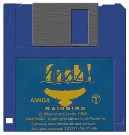 Cartridge artwork for Fish on the Commodore Amiga.