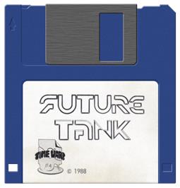 Cartridge artwork for Future Tank on the Commodore Amiga.