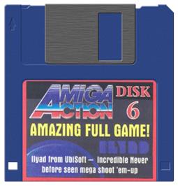 Cartridge artwork for Ilyad on the Commodore Amiga.