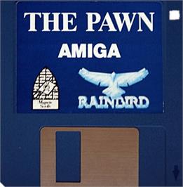 Cartridge artwork for Pawn on the Commodore Amiga.
