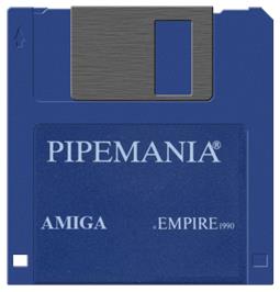 Cartridge artwork for Pipe Dream on the Commodore Amiga.