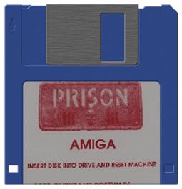 Cartridge artwork for Prison on the Commodore Amiga.