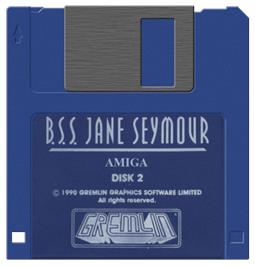 Cartridge artwork for Spacewrecked: 14 Billion Light Years From Earth on the Commodore Amiga.
