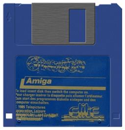 Cartridge artwork for Thundercats on the Commodore Amiga.
