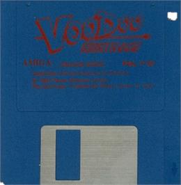 Cartridge artwork for Voodoo Nightmare on the Commodore Amiga.