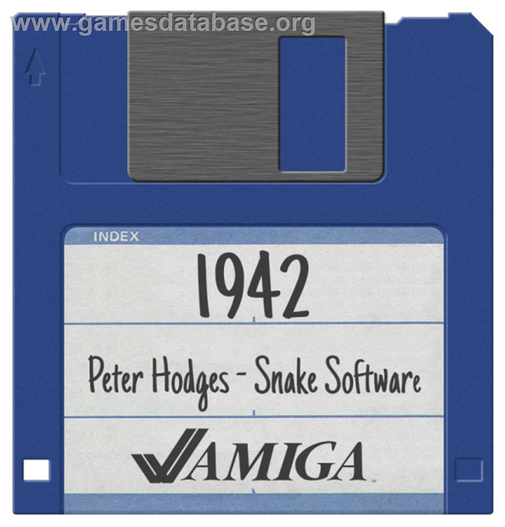 1942 - Commodore Amiga - Artwork - Cartridge