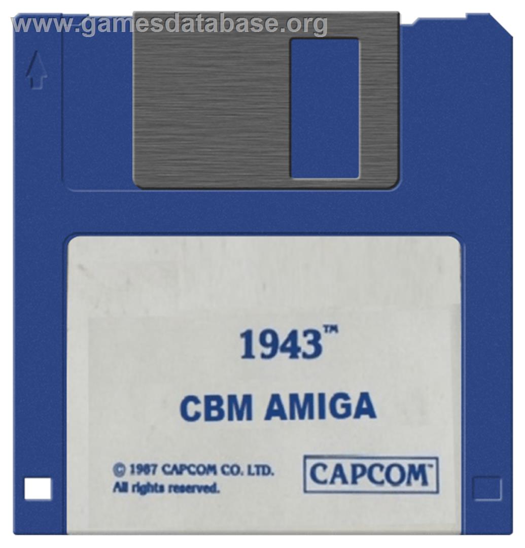 1943: The Battle of Midway - Commodore Amiga - Artwork - Cartridge