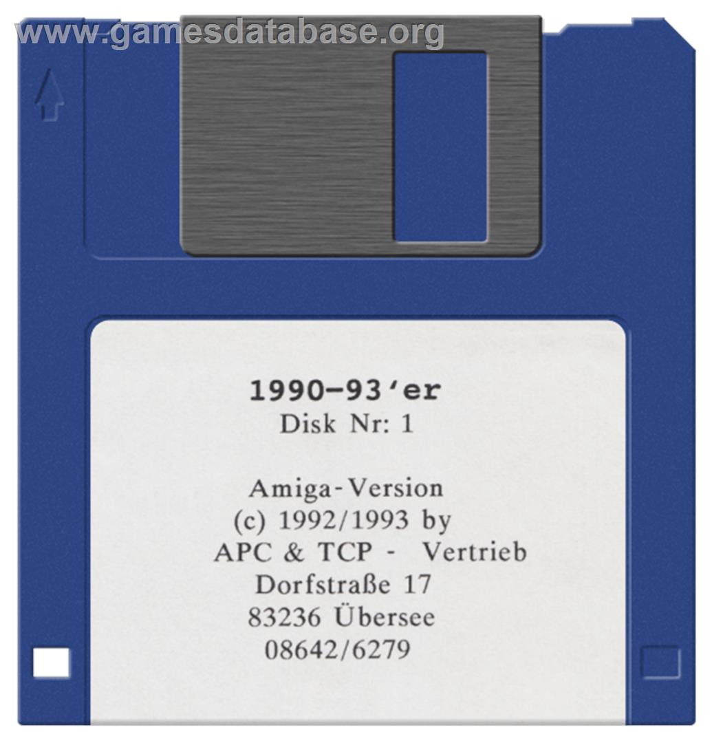1990 - Commodore Amiga - Artwork - Cartridge