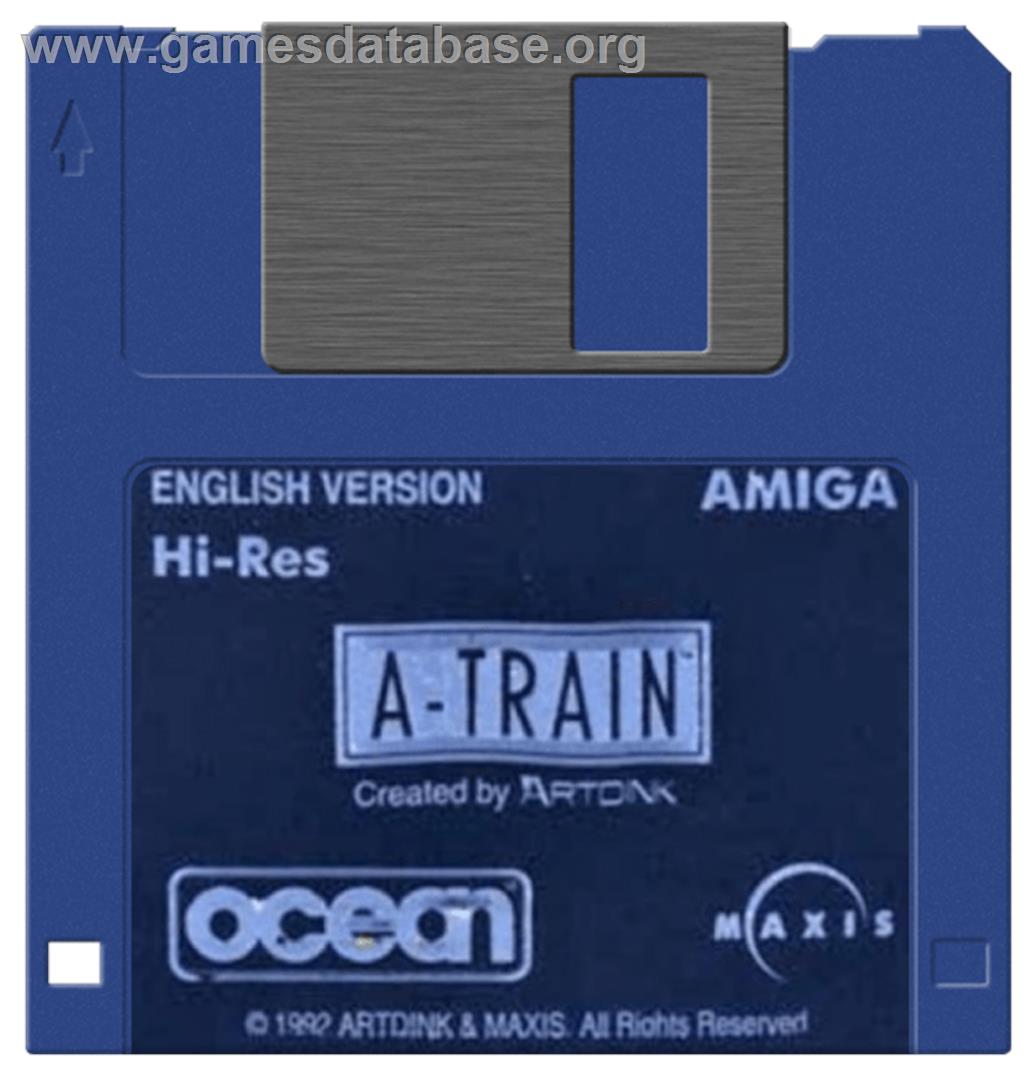 A-Train - Commodore Amiga - Artwork - Cartridge