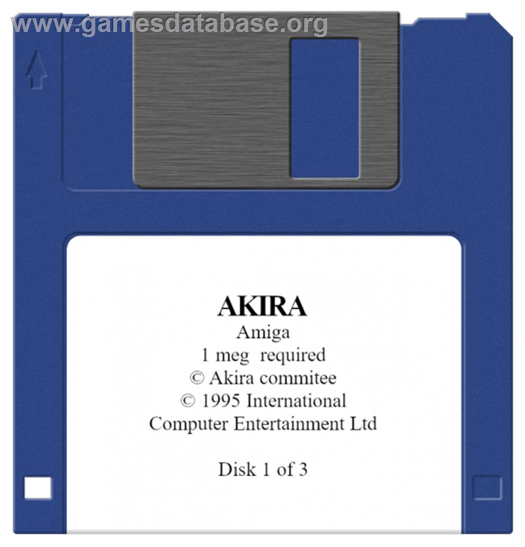 Akira - Commodore Amiga - Artwork - Cartridge