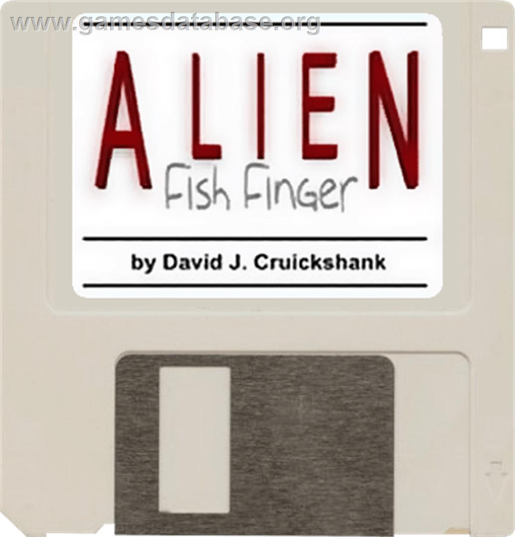 Alien Fish Finger - Commodore Amiga - Artwork - Cartridge
