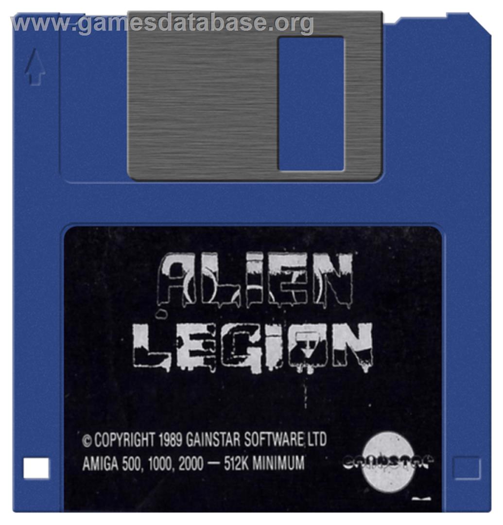Alien Legion - Commodore Amiga - Artwork - Cartridge