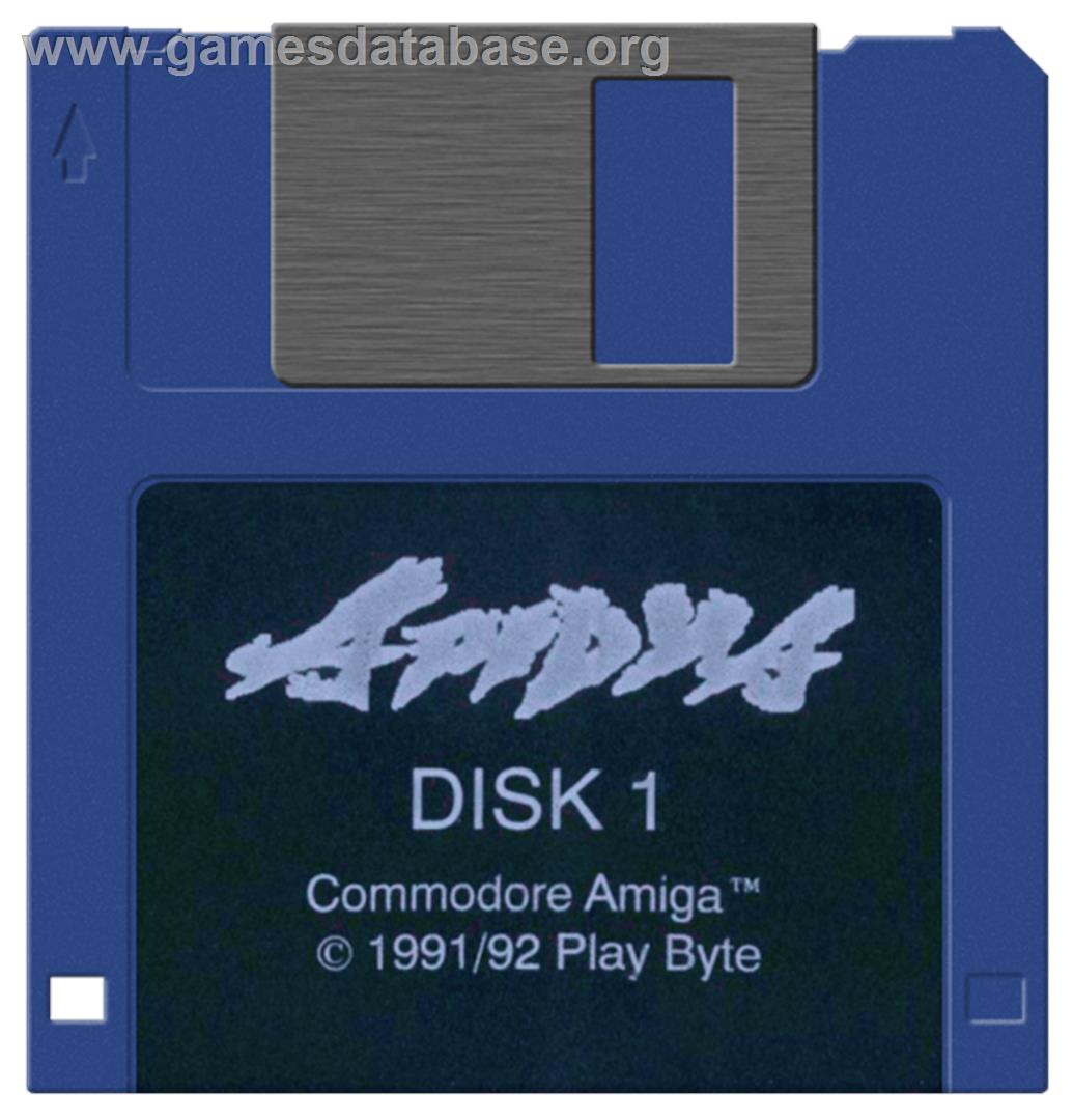 Apidya - Commodore Amiga - Artwork - Cartridge