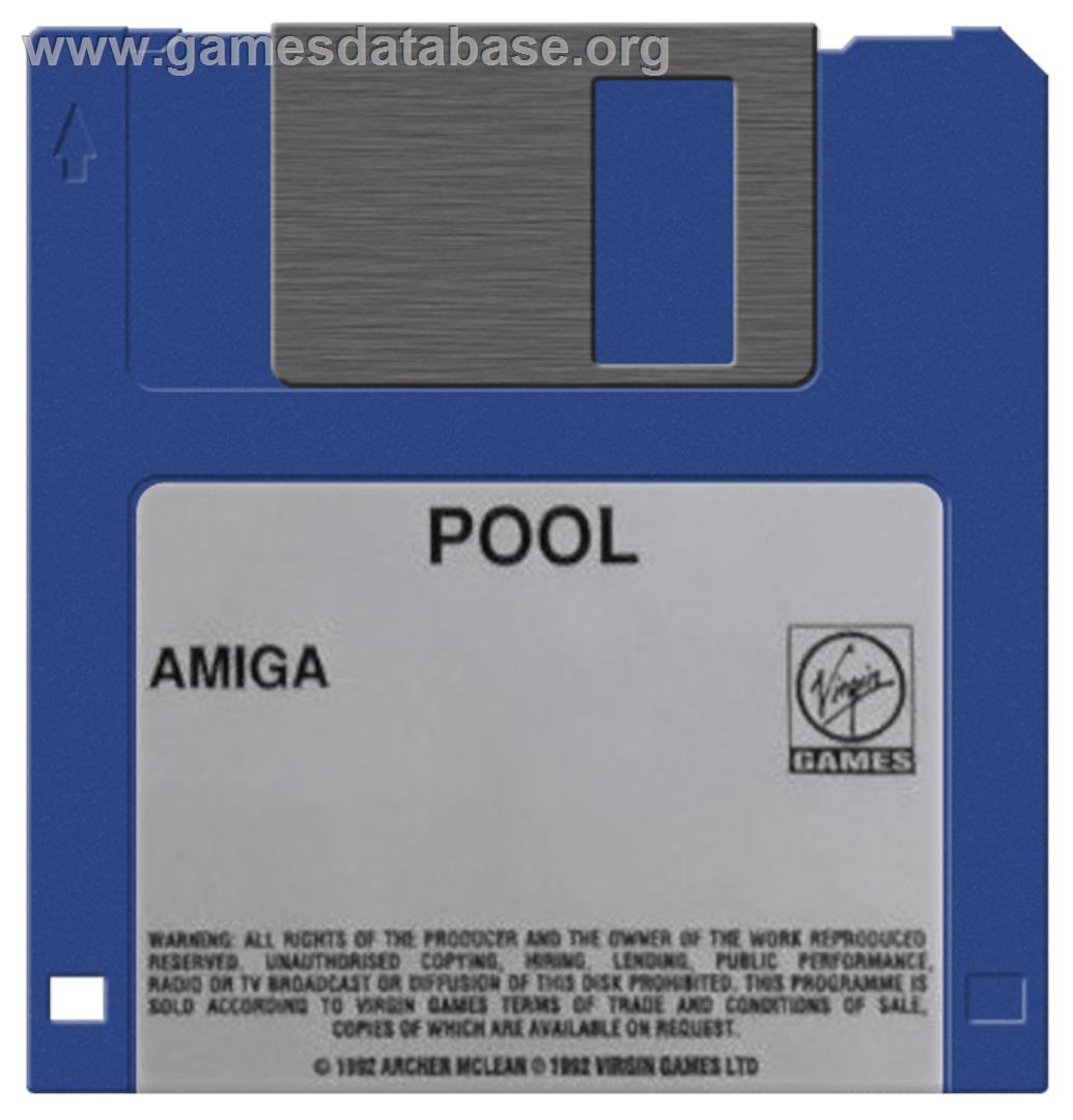 Archer Maclean's Pool - Commodore Amiga - Artwork - Cartridge