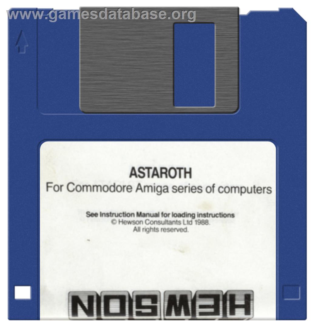 Astaroth: The Angel of Death - Commodore Amiga - Artwork - Cartridge