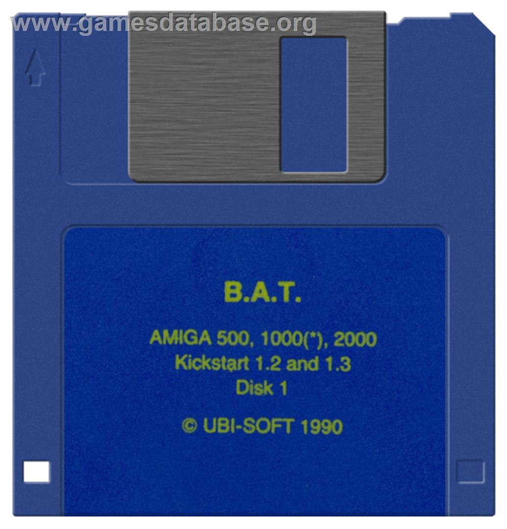 B.A.T. 2 - Commodore Amiga - Artwork - Cartridge