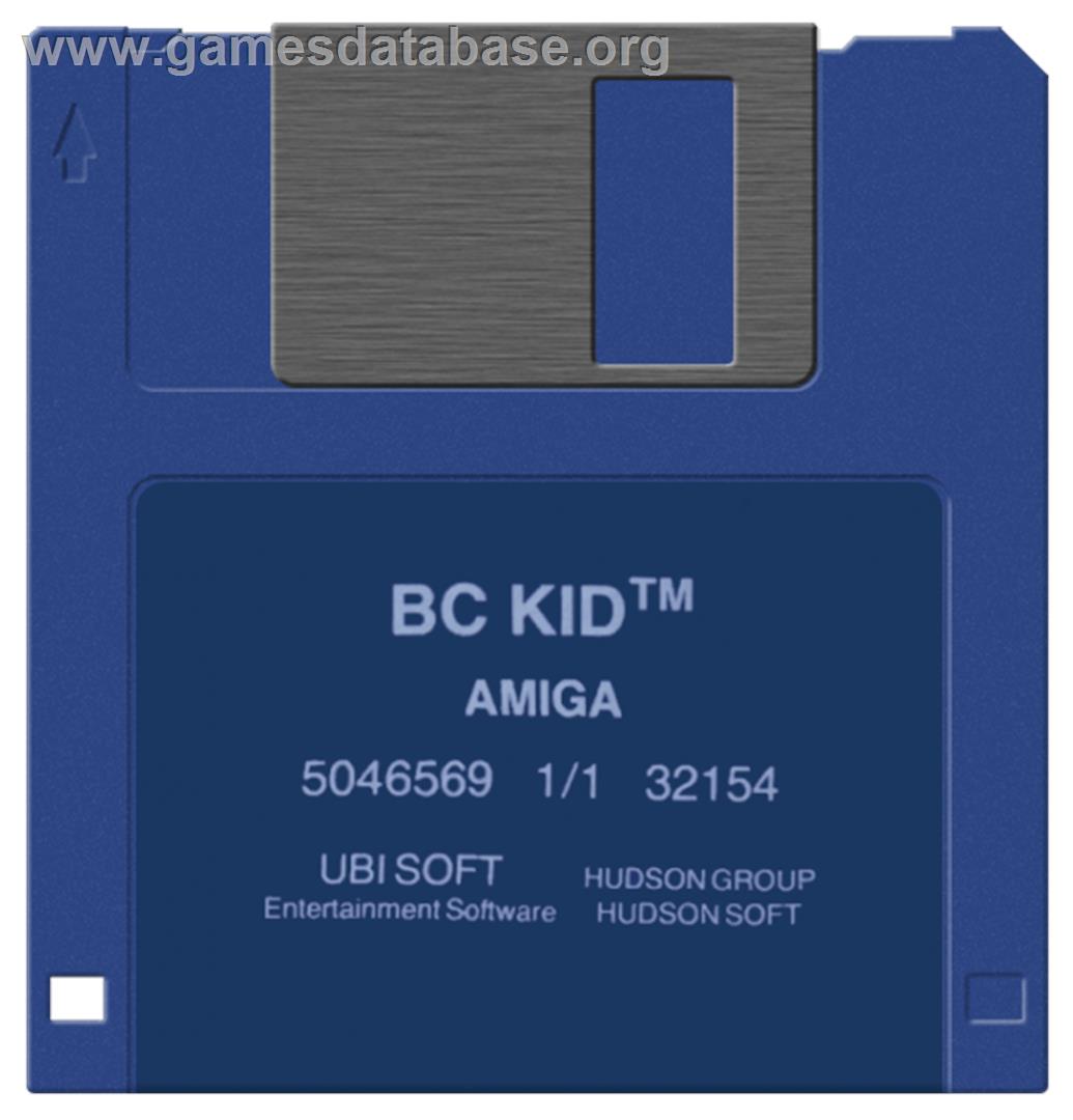 B.c. Kid - Commodore Amiga - Artwork - Cartridge