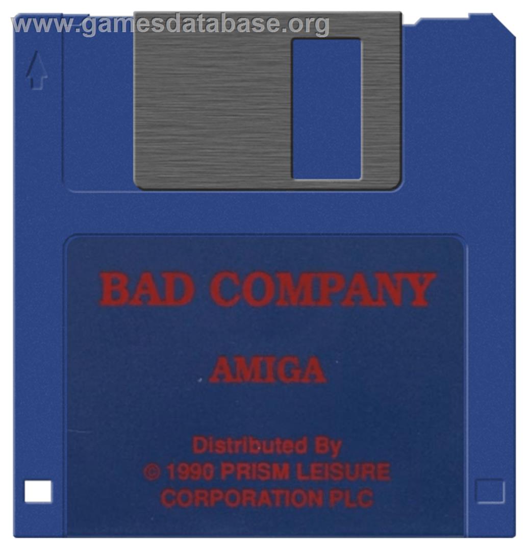 Bad Company - Commodore Amiga - Artwork - Cartridge