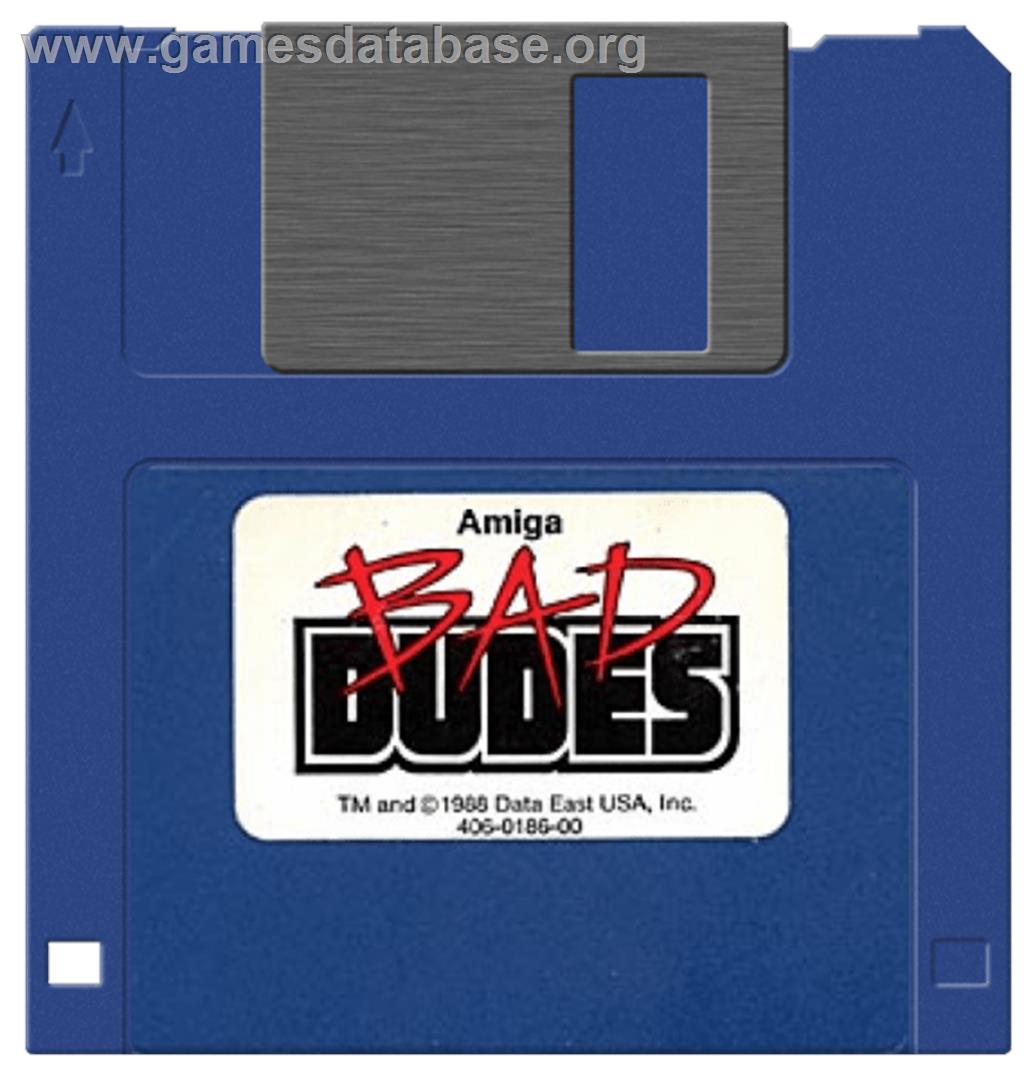 Bad Dudes - Commodore Amiga - Artwork - Cartridge