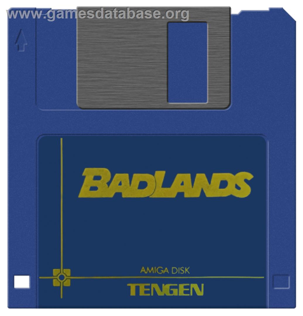 Badlands - Commodore Amiga - Artwork - Cartridge