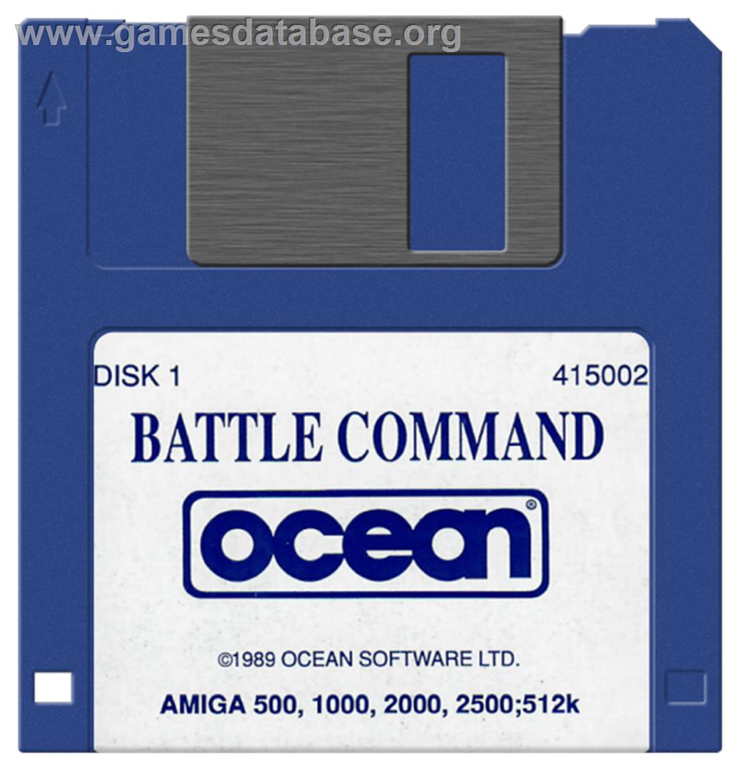 Battle Command - Commodore Amiga - Artwork - Cartridge