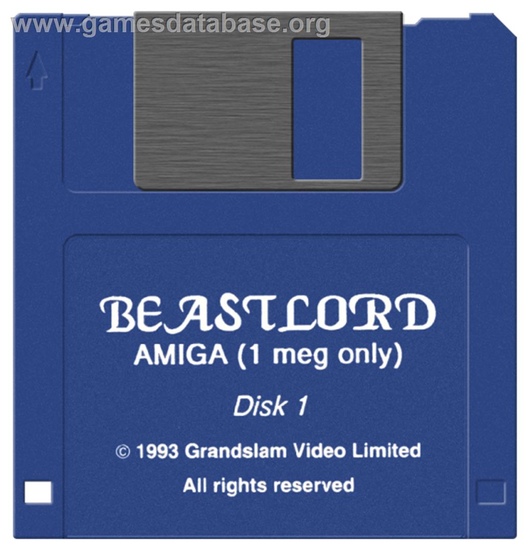 Beastlord - Commodore Amiga - Artwork - Cartridge