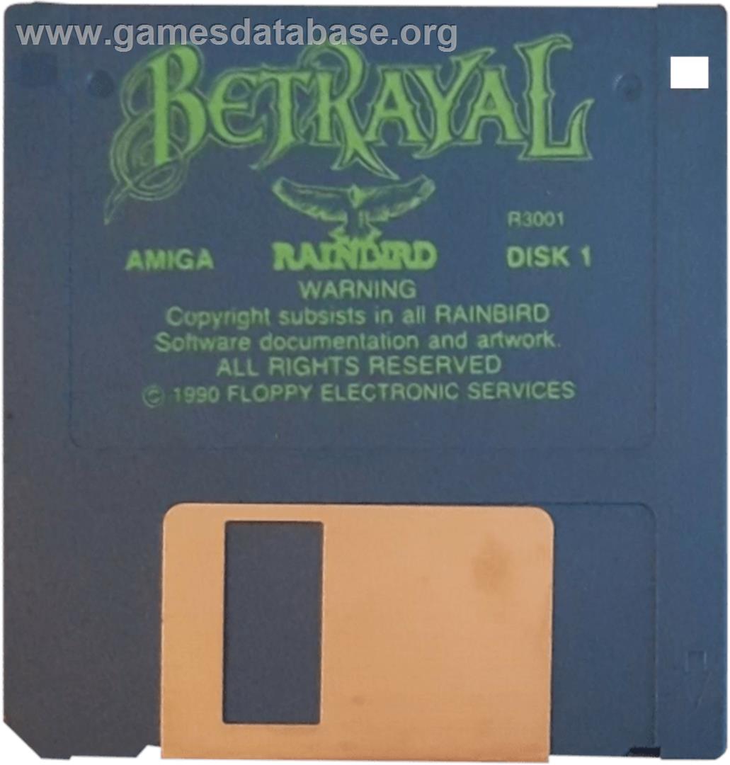 Betrayal - Commodore Amiga - Artwork - Cartridge