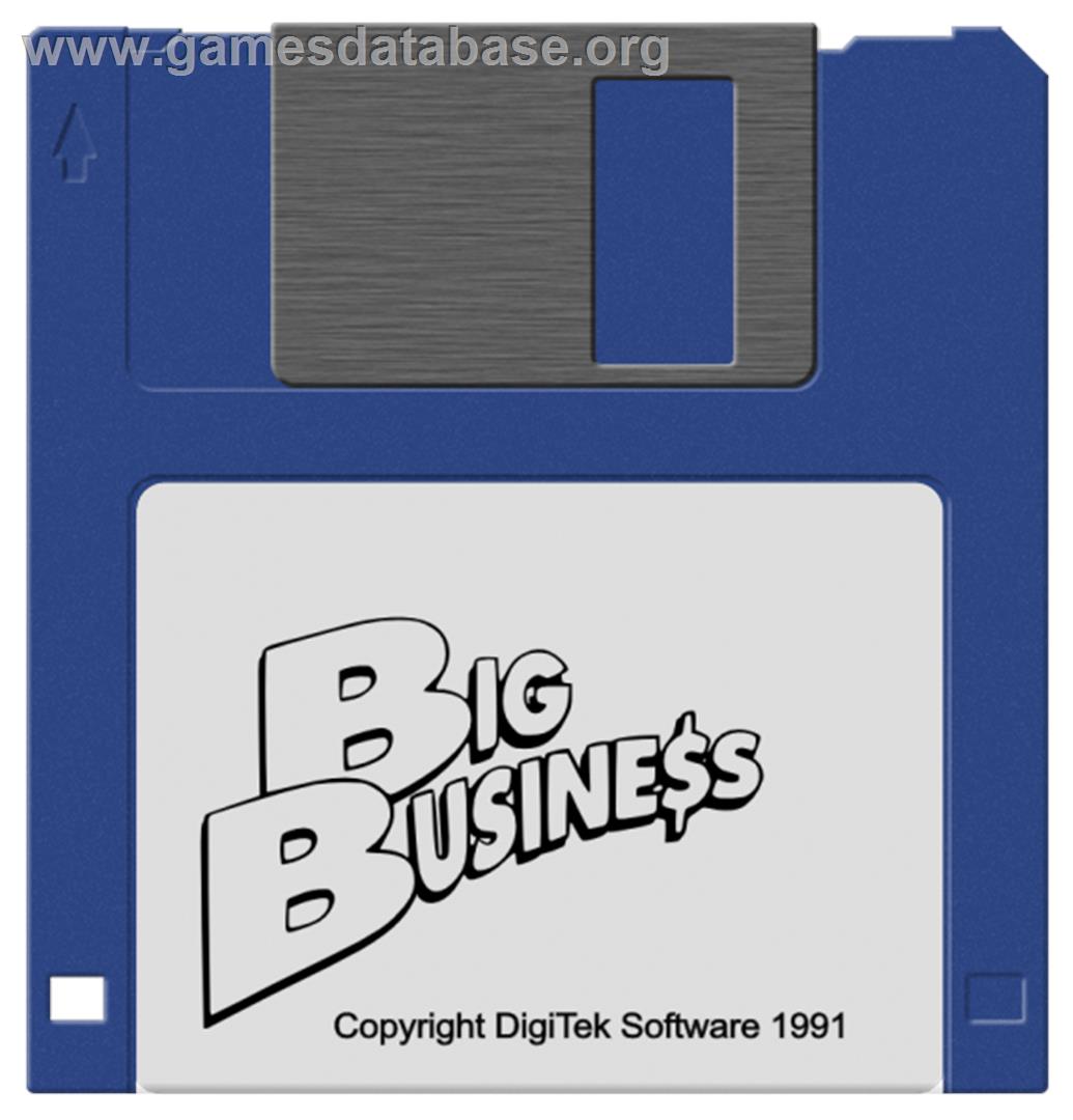 Big Business - Commodore Amiga - Artwork - Cartridge