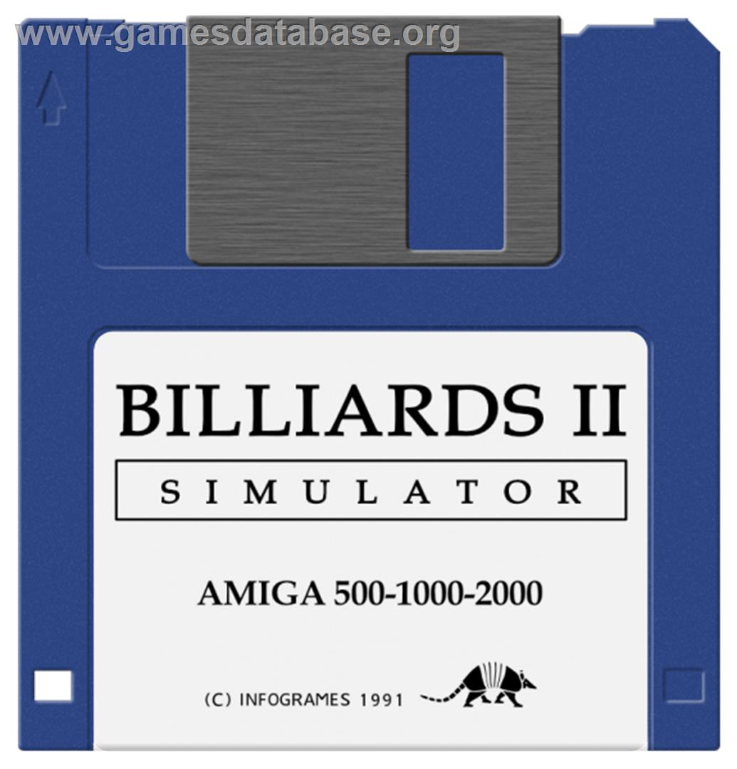Billiards 2 Simulator - Commodore Amiga - Artwork - Cartridge