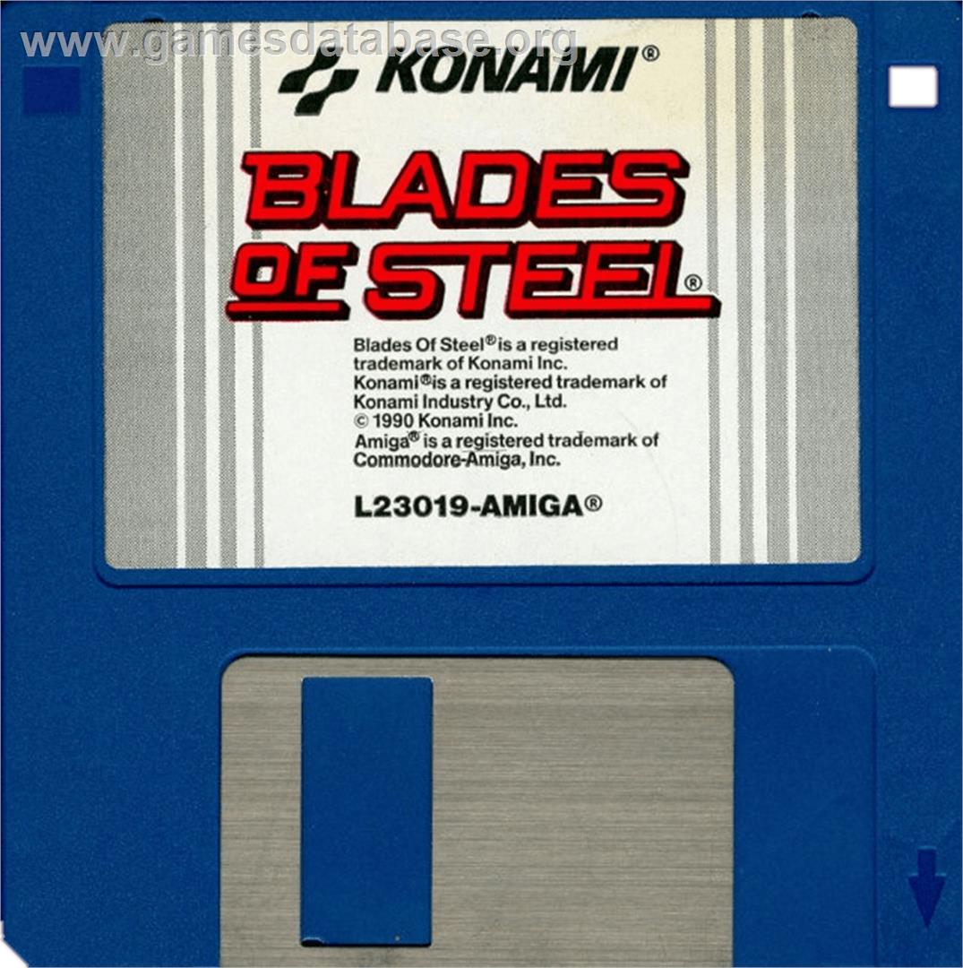 Blades Of Steel - Commodore Amiga - Artwork - Cartridge