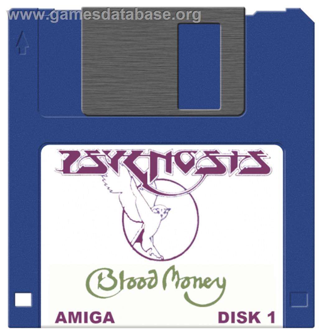 Blood Money - Commodore Amiga - Artwork - Cartridge