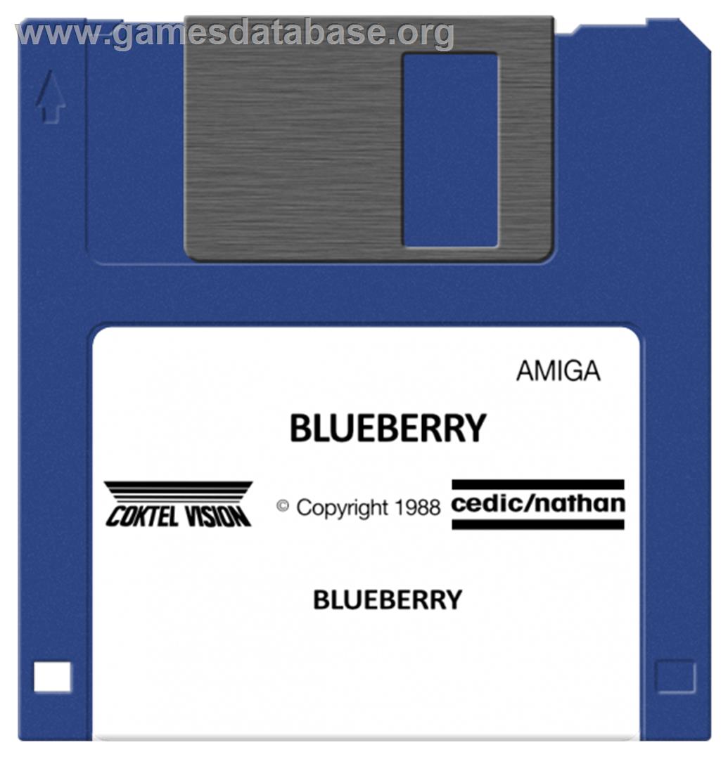 Blueberry - Commodore Amiga - Artwork - Cartridge