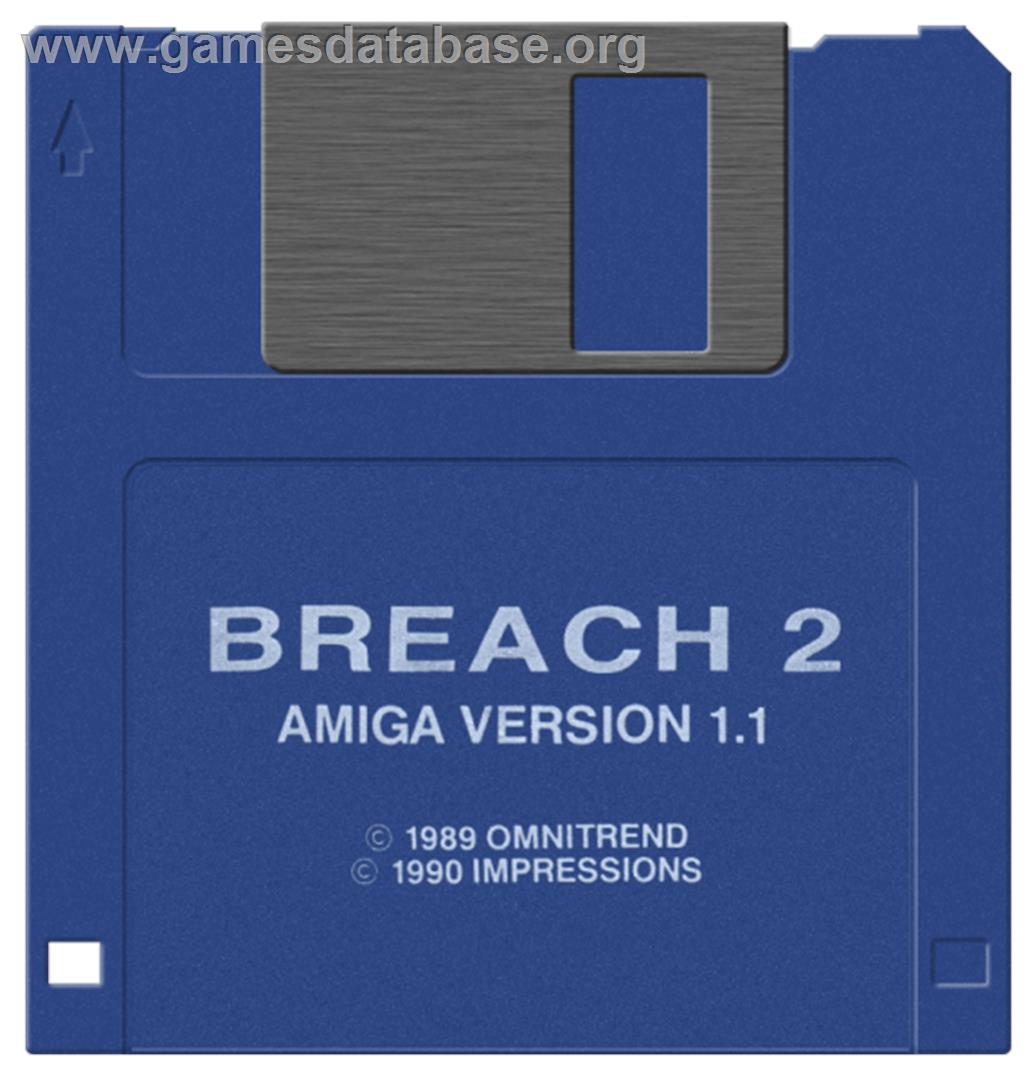 Breach 2 - Commodore Amiga - Artwork - Cartridge