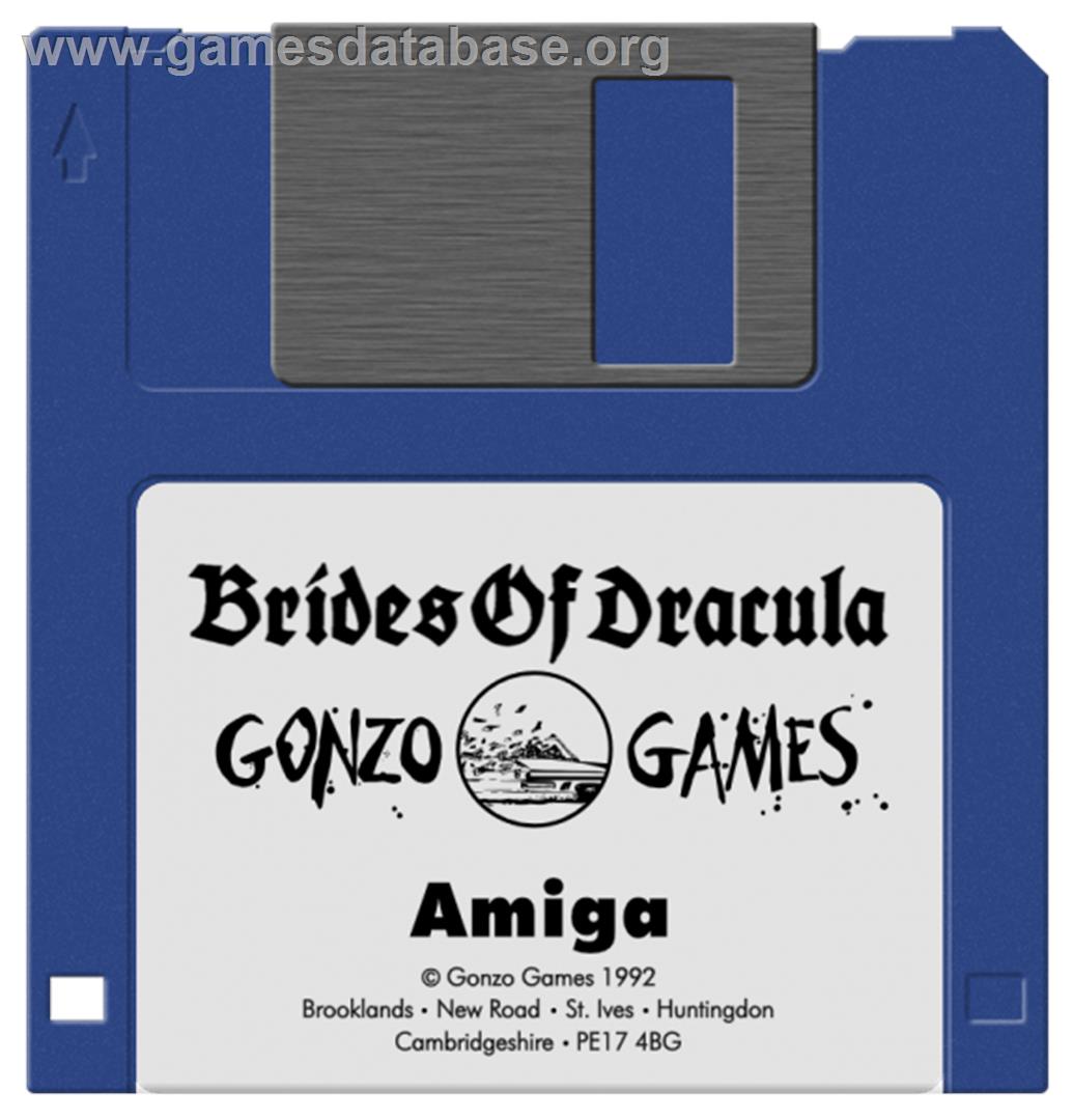 Brides of Dracula - Commodore Amiga - Artwork - Cartridge