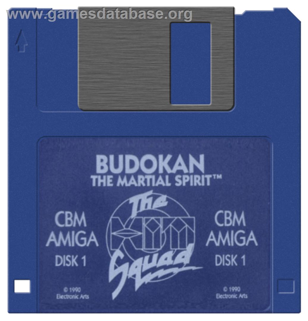 Budokan: The Martial Spirit - Commodore Amiga - Artwork - Cartridge