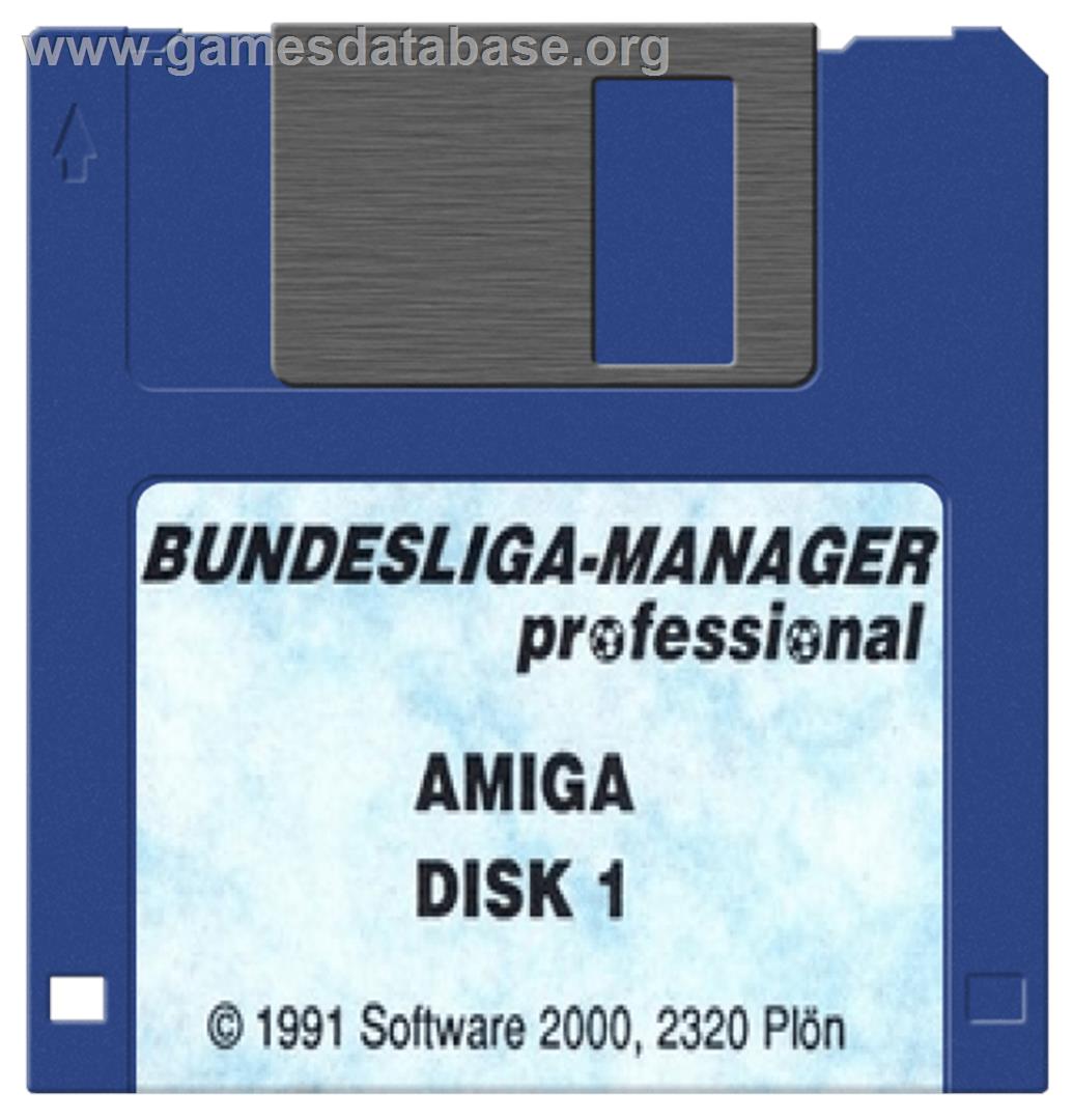 Bundesliga Manager Professional - Commodore Amiga - Artwork - Cartridge