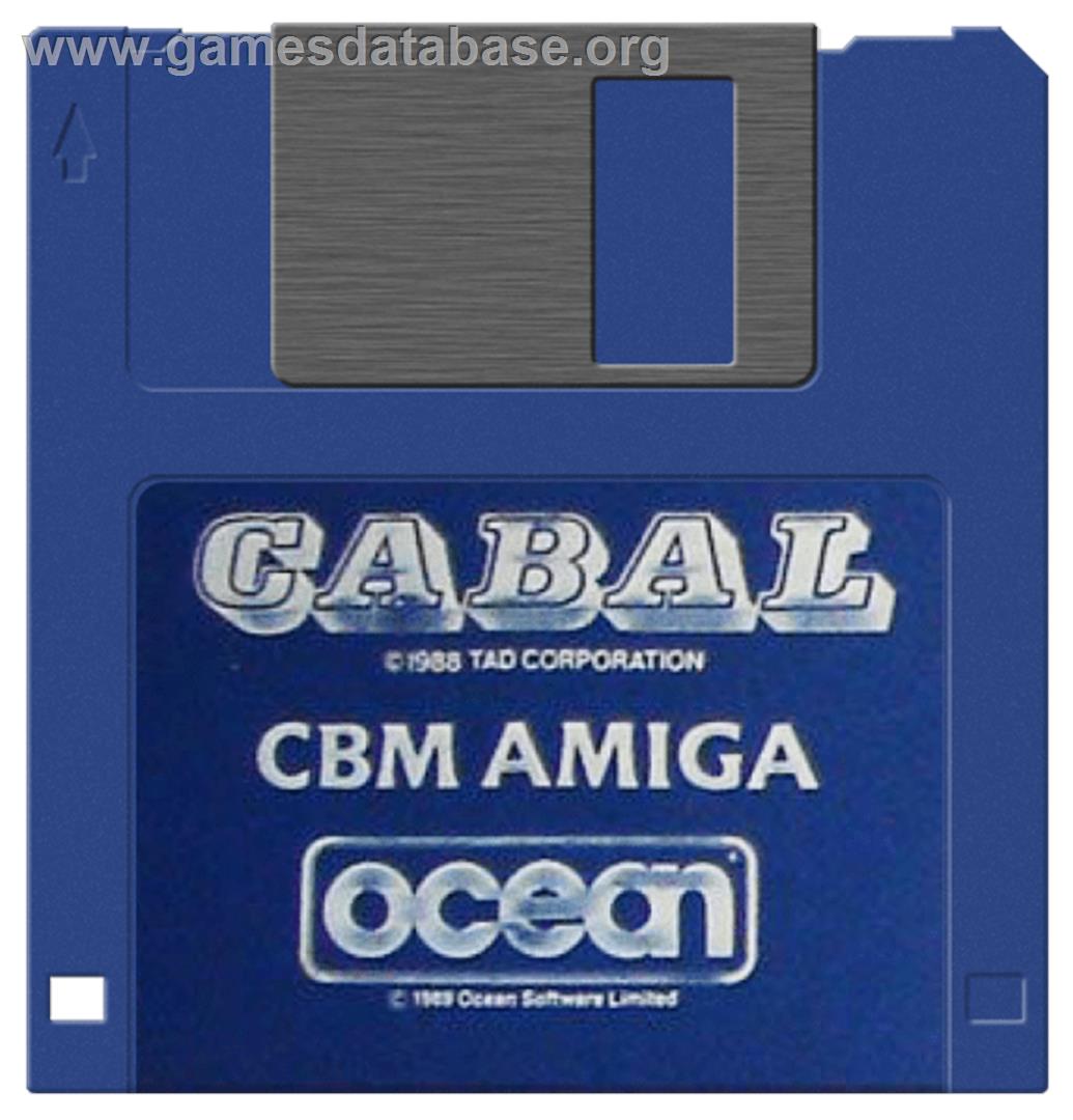 Cabal - Commodore Amiga - Artwork - Cartridge