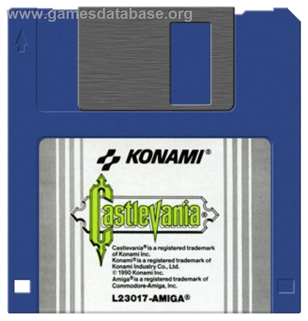 Castlevania - Commodore Amiga - Artwork - Cartridge