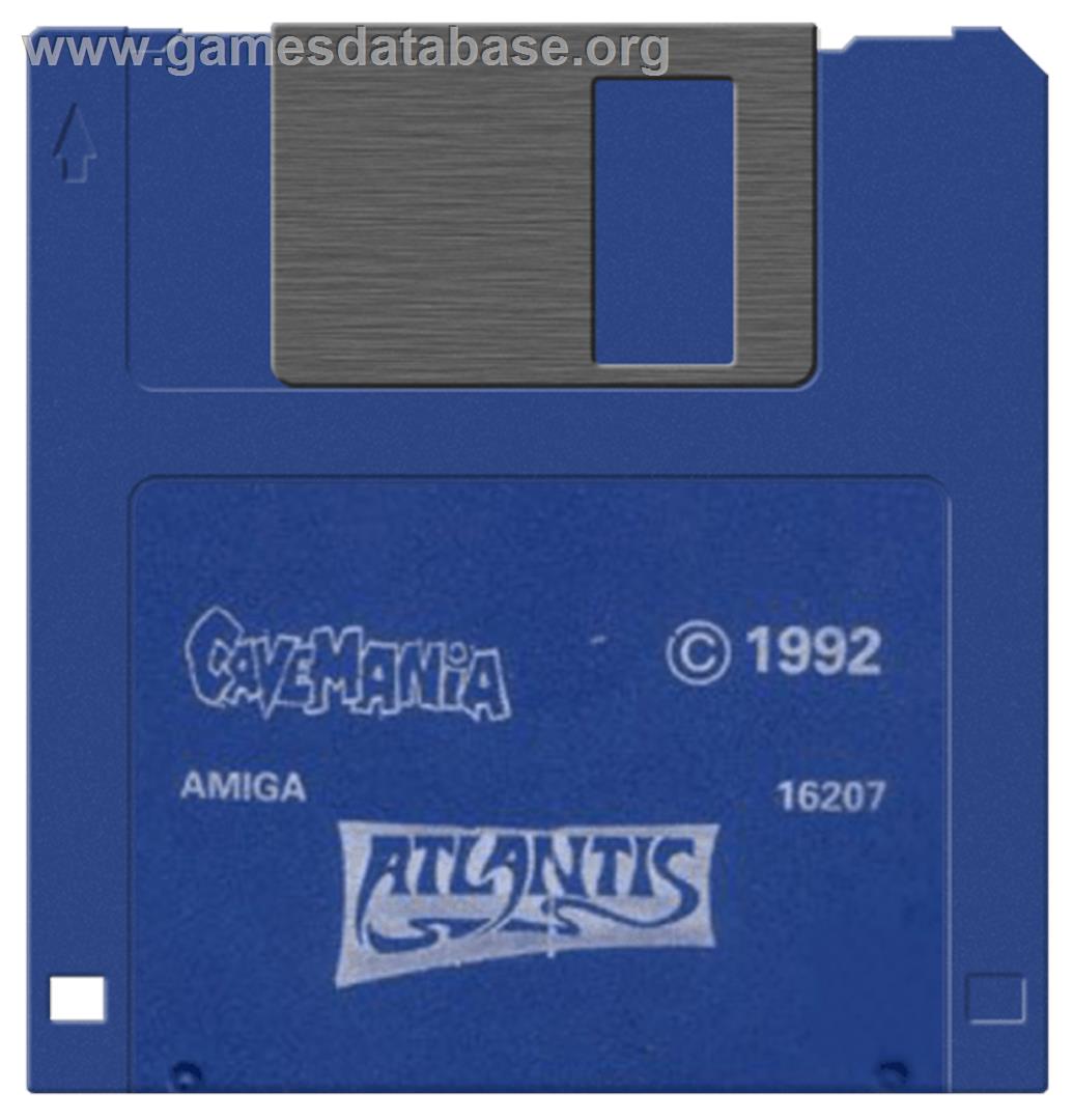 Cavemania - Commodore Amiga - Artwork - Cartridge