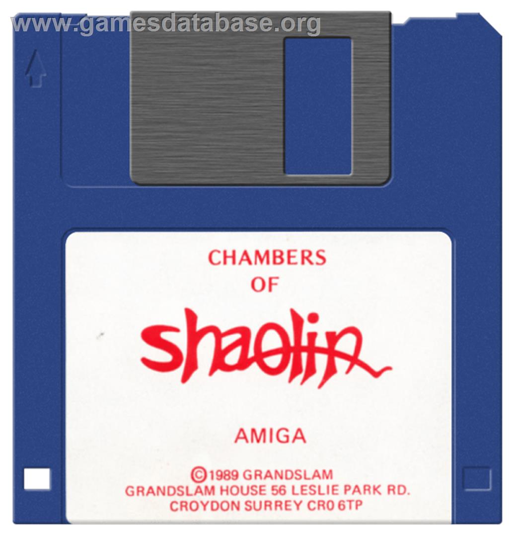 Chambers of Shaolin - Commodore Amiga - Artwork - Cartridge
