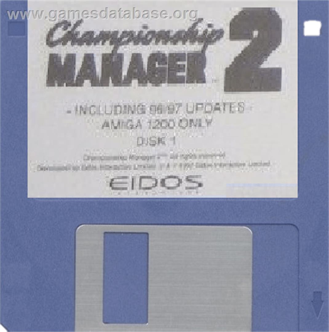 Championship Manager 2 - Commodore Amiga - Artwork - Cartridge