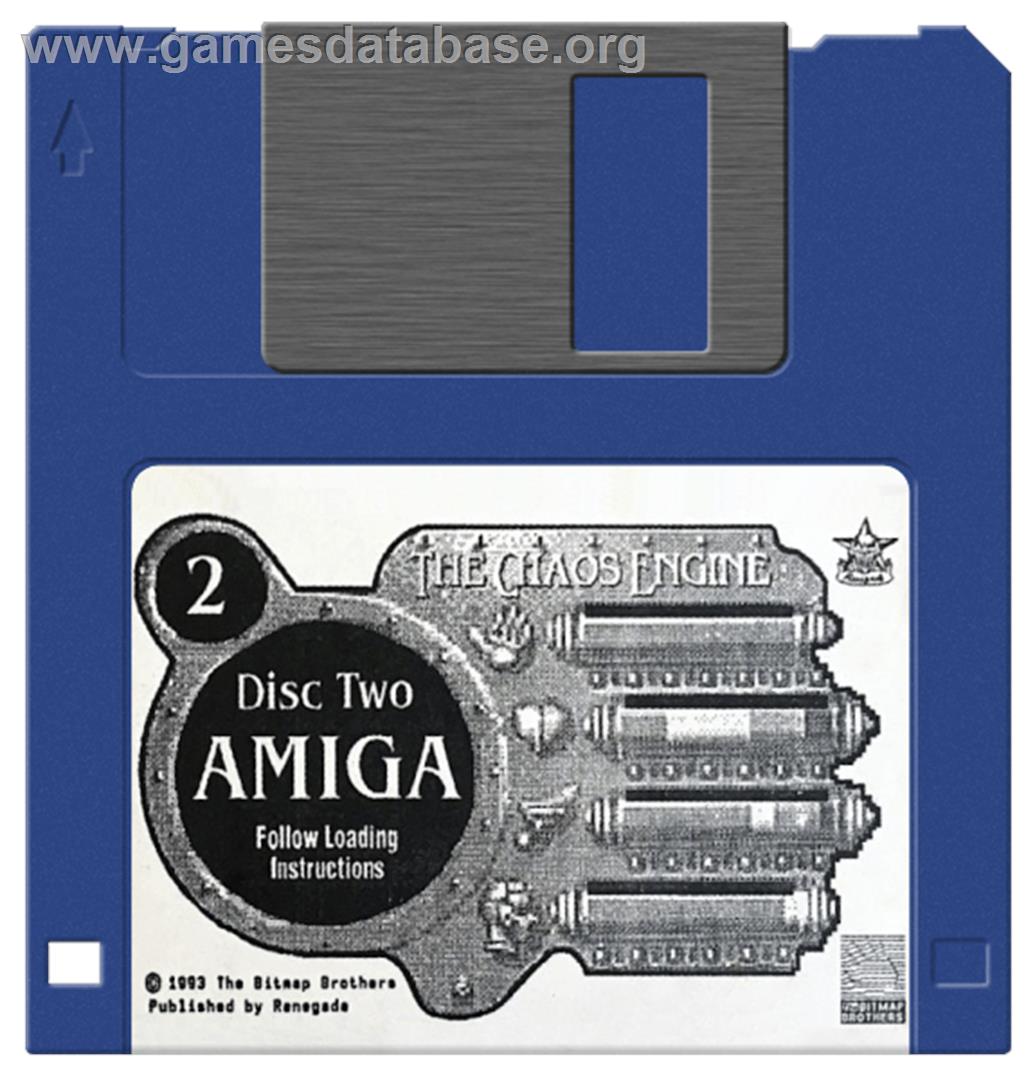 Chaos Engine 2 - Commodore Amiga - Artwork - Cartridge