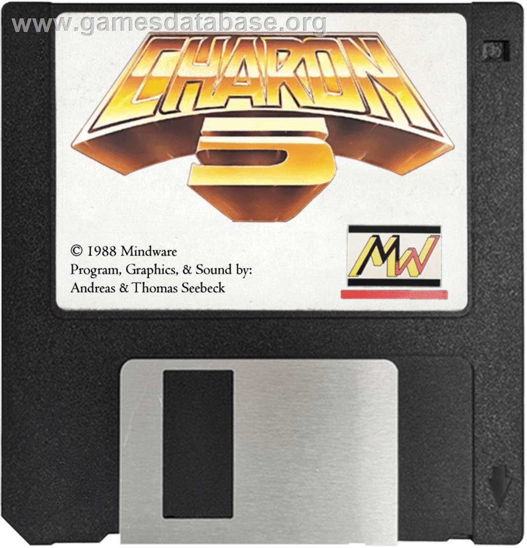 Charon 5 - Commodore Amiga - Artwork - Cartridge