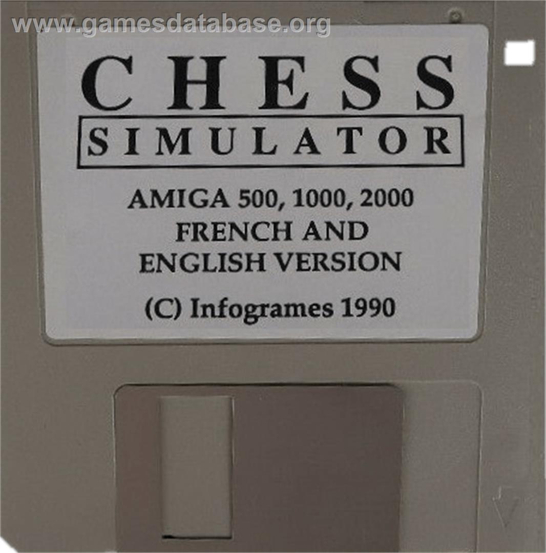 Chess Simulator - Commodore Amiga - Artwork - Cartridge