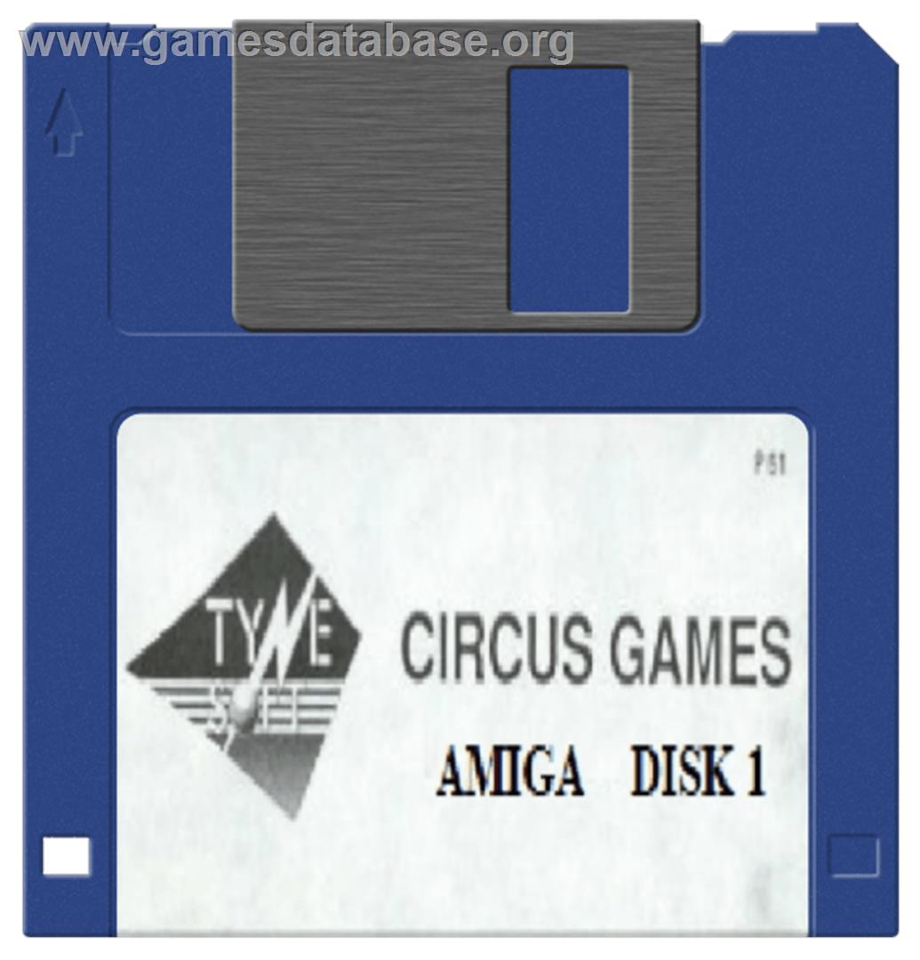 Circus Games - Commodore Amiga - Artwork - Cartridge