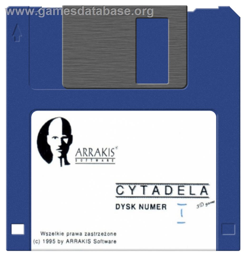 Citadel - Commodore Amiga - Artwork - Cartridge