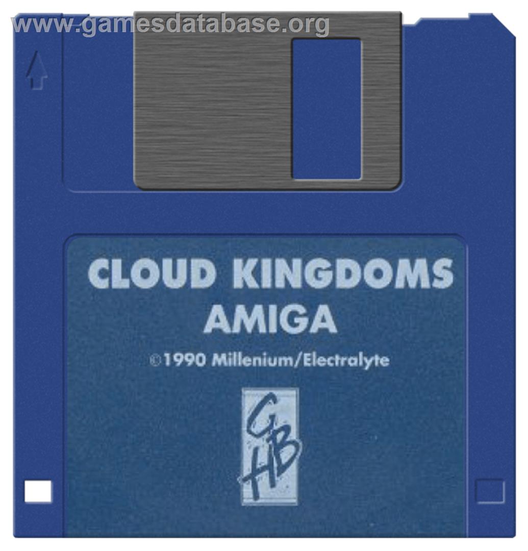 Cloud Kingdoms - Commodore Amiga - Artwork - Cartridge