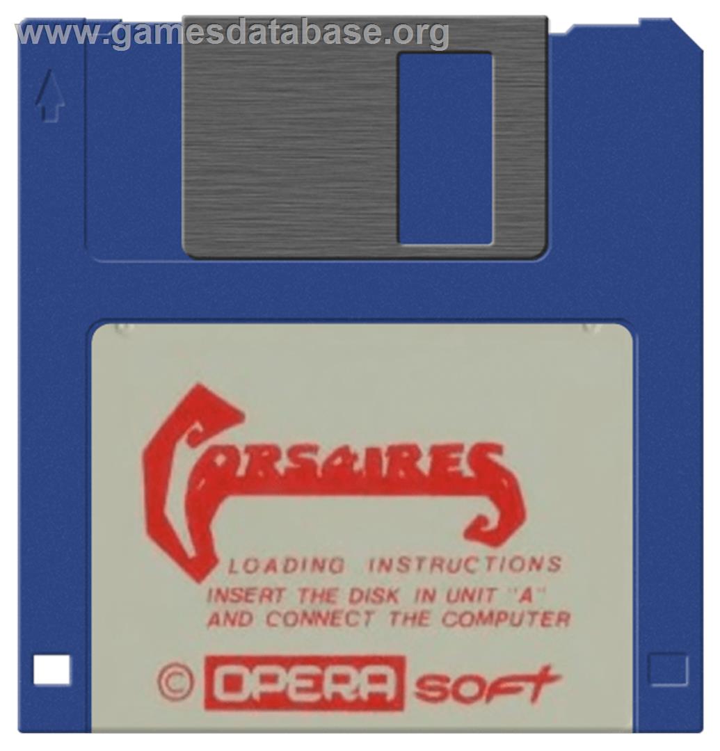 Corsarios - Commodore Amiga - Artwork - Cartridge