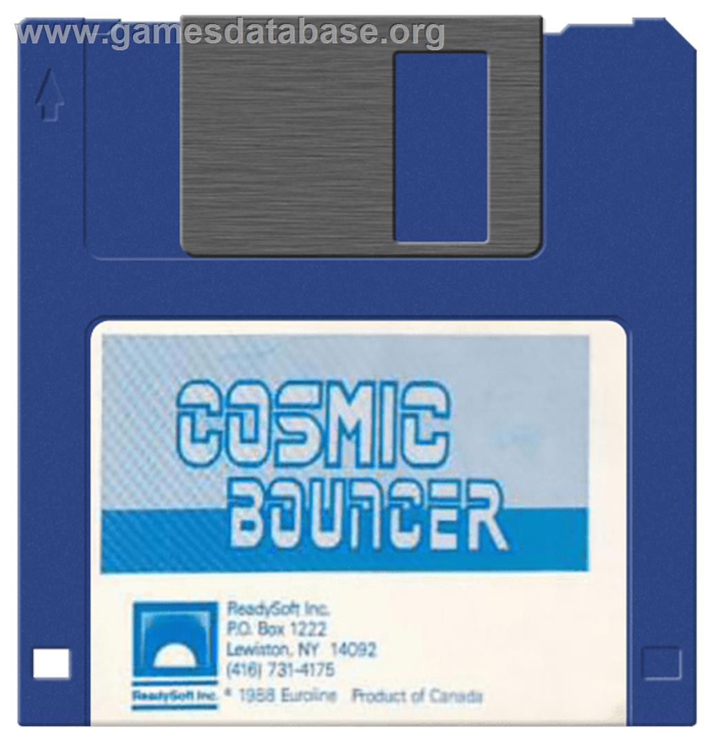 Cosmic Bouncer - Commodore Amiga - Artwork - Cartridge